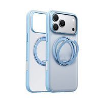 TORRAS iPhone18 Pro Max用複合素材PC+TPUｹｰｽ TORRAS O3 FITNESS SERIES ﾎﾗｲｽﾞﾝﾌﾞﾙｰ コズミックパープル X00RP135E18024