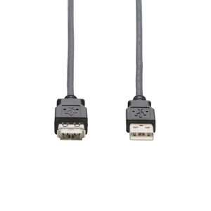 エレコム USB2．0延長ケーブル(A-A延長タイプ) ブラック2m U2C-E20BK-イメージ3