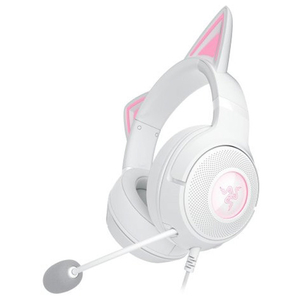 Razer ゲーミングヘッドセット Kraken Kitty V2 ホワイト RZ04-04730600-R3M1 Razer ゲーミングヘッドセット Kraken Kitty V2 ホワイト RZ04-04730600-R3M1