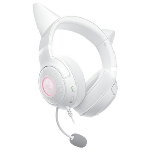 Razer ゲーミングヘッドセット Kraken Kitty V2 ホワイト RZ04-04730600-R3M1-イメージ4