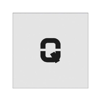 アイマーク ステンシル Q 文字サイズ50×40mm FC956JB-8186069