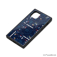 PGA iPhone 11 Pro用ガラスハイブリッドケース パターン PG-DGT19A34SW