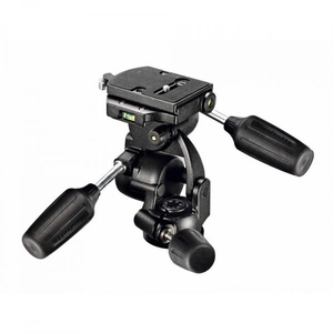 Manfrotto 標準3ウェイ雲台 クイックリリースプレート付き 808RC4-イメージ1