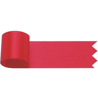 タカ印 リボン グレース 赤 18mm×20m FCE186Z-50-7423