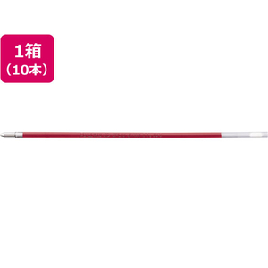 ぺんてる 油性ボールペン1.0mm替芯 赤 10本 1箱(10本) F880976-BKL10-B-イメージ1