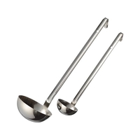 エムテートリマツ MT/18-8 ノンリベット レードル 40cc 直径53mm柄230mm40cc FCL3732-025409004