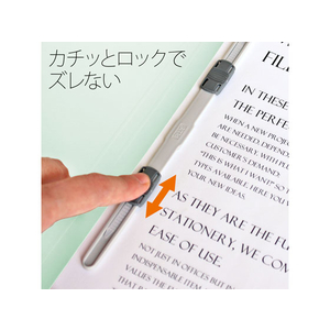 プラス フラットファイル ノンステッチ B4ヨコ ブルー NO.012N F876587-78265-イメージ8