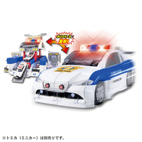 タカラトミー トミカワールド 変形出動!スクランブルデカパトロールカー ﾍﾝｹｲｼﾕﾂﾄﾞｳｽｸﾗﾝﾌﾞﾙﾃﾞｶﾊﾟﾄｶ-