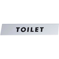 光 金属サイン TOILET KS138-1 FC490LM-4592320