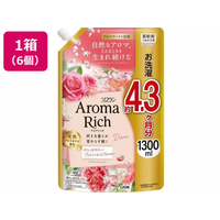 ライオン ソフラン アロマリッチ ダイアナ つめかえ用 1300mL×6個 FCE566M