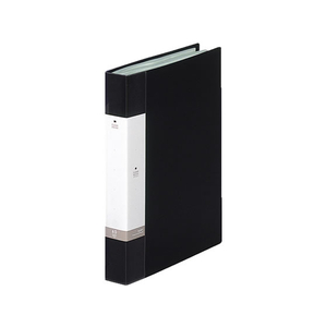 リヒトラブ リクエスト クリヤーブック A4タテ 60ポケット 黒 1冊 F895423-G3203-24-イメージ1