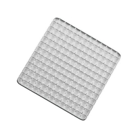 江部松商事 EBM/18-8 角型 クリンプ目 焼アミ 5号用 13cm FC592LH-3114100