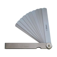 SK/スキマゲージ シクネスゲージ 100mm 10枚 厚さ0.10～1.00mm FC696VE-4107836