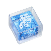 キングジム 透明スタンプ 氷印 ゴキゲン FCJ355T-CLSAC22-002