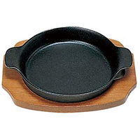 三和精機製作所/Sステーキ皿深丸型B15cm FCA4615