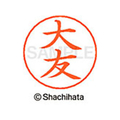 シヤチハタ ネームペン用ネーム シルバー 既製 大友 FC46279-X-GPS-0508