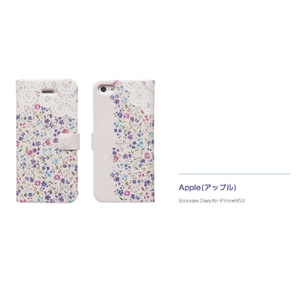 Happymori iPhone SE(第1世代)/5s/5用ケース Blossom Diary アップル HM1936I5-イメージ6