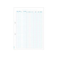 ヒサゴ 元帳 A4タテ 2穴 500枚 FC241PB-GB1167