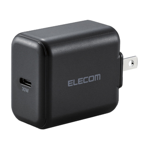 エレコム PD 充電器 30W USB タイプC 1ポート スイングプラグ PSE技術基準適合 ノートPC ブラック ACDC-PD2130BK エレコム PD 充電器 30W USB タイプC 1ポート スイングプラグ PSE技術基準適合 ノートPC ブラック ACDC-PD2130BK