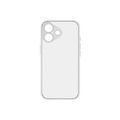 グルマンディーズ iPhone17用プランプフレームケース IIIIfit クリア IFT-185CL