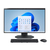 NEC 一体型デスクトップパソコン e angle select LAVIE A27 ファインブラック PC-A2795JAB-E5-イメージ5