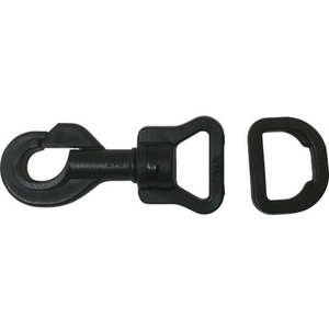 ユタカメイク 金具 ナスカン.FDカンセット A20×B76×C20 ブラック 黒20 FC429GC-8280779-イメージ1