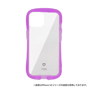 Hamee iPhone 15用ガラスケース iFace Reflection NEO クリアパープル 41-959367-イメージ1