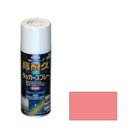 アサヒペン 高耐久ラッカースプレー 300ml ピンク FC049NS