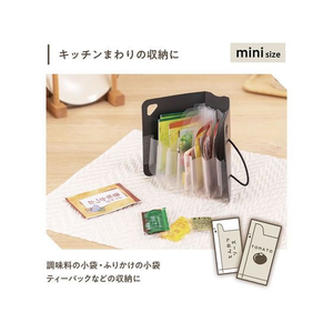 ナカバヤシ かたづくファイル mini ブラック FCE273S-DF-KTDF-MN-D-イメージ7