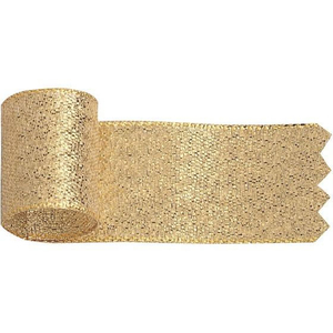 タカ印 リボン グランドメタル 金 24mm×20m FCE189Z-50-7500-イメージ1