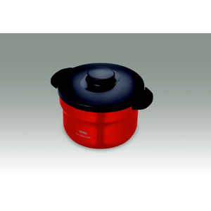 サーモス 真空保温調理器(2．8L) シャトルシェフ アーバンレッド KBJ-3002-UR-イメージ2