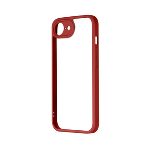 MSソリューションズ iPhone 16e用耐衝撃ハイブリッドケース 「Velta」 ワインレッド LN-ISS24UKHRD-イメージ1