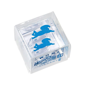 キングジム 透明スタンプ 氷印 (リス) FC405RH-CLS22-005-イメージ1