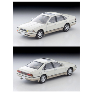 トミーテック トミカリミテッドヴィンテージ NEO LV-N319c 日産 セフィーロ タウンライドSV (白/ベージュ) 91年式 ホワイト LVN319Cﾆﾂｻﾝｾﾌｲ-ﾛSVｼﾛ-イメージ2