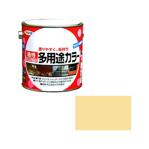 アサヒペン 油性多用途カラー 0.7L クリーム FC544NS-イメージ1