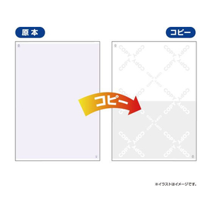 ヒサゴ コピー判別用紙 浮き文字マイクロ文字 100枚 FC944SS-FSC2121-イメージ2