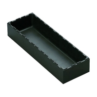 ｒｏｓｅ ｐｌａｓｔｉｃ ボックスタイプ 黒 96×288×50.5 黒9628850.585 FC770KV-7708360