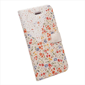 Happymori iPhone SE(第1世代)/5s/5用ケース Blossom Diary オレンジ HM1937I5-イメージ3