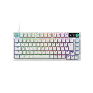 ロジクール G316 X 75 有線ゲーミングキーボード BK G316X-75-LNWH ホワイト G316X-75-LNWH-イメージ1