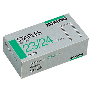 コクヨ ステープル 23／24号(24mm足) 600本 F802612-SL-35-イメージ1