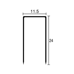 コクヨ ステープル 23／24号(24mm足) 600本 F802612-SL-35-イメージ2