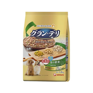 ユニ・チャーム グラン・デリ 低脂肪 彩り野菜セレクト 1.6kg FCU8701-イメージ1