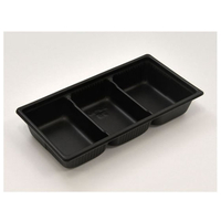 中央化学 軽食容器 SD キャセロ 20-10 3S BK 身 50枚 FCG919W-00452549