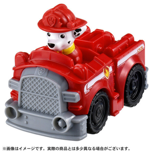タカラトミー パウ・パトロール パウっと!プルバックビークル マーシャル ファイヤートラック マーシャル ﾊﾟｳﾊﾟﾄﾌﾟﾙﾊﾞﾂｸﾋﾞ-ｸﾙﾏ-ｼﾔﾙ-イメージ1