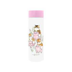 東亜金属 モフサンド ポケミニ まほうびんボトル 150mL ブタとネコ FCD379T-53-2085-イメージ1