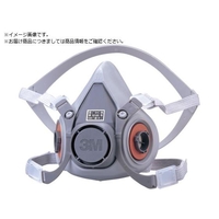 3M 防毒マスク半面形面体 6000 Lサイズ 6000L FC592WC-3305635