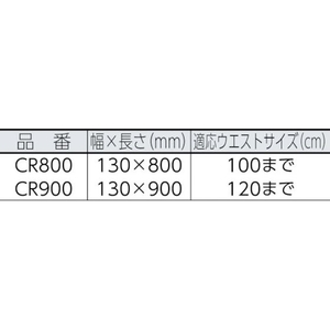 ＴＪＭデザイン 超立体 胴当てベルト Mサイズ FC608ET-4735129-イメージ2
