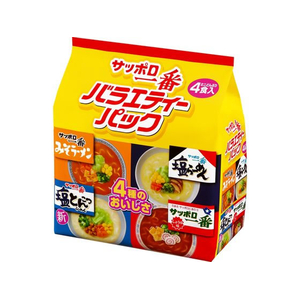 サンヨー食品 サッポロ一番 ミニどんぶり バラエティーパック 4食入 FCE227M-イメージ1