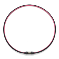 コラントッテ SPORTS ネックレス SR140 NEXT ピンク×ブラック L DBAAD2614