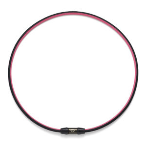 コラントッテ SPORTS ネックレス SR140 NEXT ピンク×ブラック L DBAAD2614-イメージ1